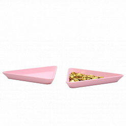 Тарелка для мелочей, розовая, 1 шт