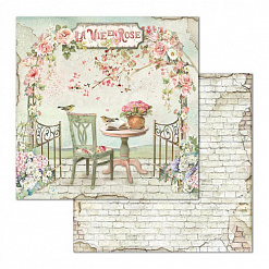 Набор бумаги 30х30 см "House of roses", 10 листов (Stamperia)