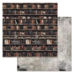 Бумага "Элементарно, Ватсон! Библиотека" (ScrapMania) Бумага "Элементарно, Ватсон! Библиотека" (ScrapMania)