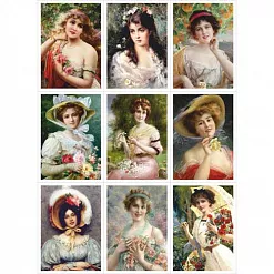 Скрап-карта A4 "Барышни" (ScrapMania) Скрап-карта A4 "Барышни" (ScrapMania)