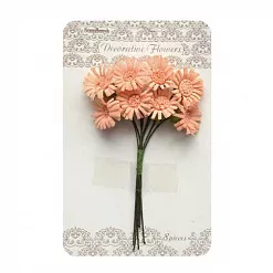 Букет маргариток "Персиковые", 8 шт (ScrapBerry's) Букет маргариток "Персиковые", 8 шт (ScrapBerry's)