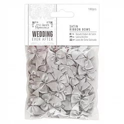 Набор бантов "Wedding. Серебро" (DoCrafts) Набор бантов "Wedding. Серебро" (DoCrafts)