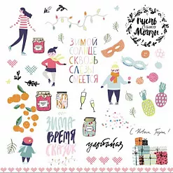 Бумага "Время чудес. Чудеса" (Polkadot) Бумага "Время чудес. Чудеса" (Polkadot)