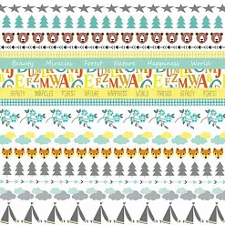 Бумага "Лес чудес. Медведь" лисица и вигвам" (ScrapBerry's) Бумага "Лес чудес. Медведь" лисица и вигвам" (ScrapBerry's)