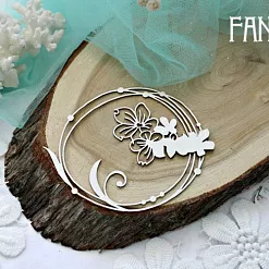 Набор украшений из чипборда "Ботаника 506" (Fantasy) Набор украшений из чипборда "Ботаника 506" (Fantasy)