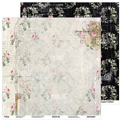 Бумага 30х30 см "Винтажная рапсодия 7" (Fantasy) Бумага 30х30 см "Винтажная рапсодия 7" (Fantasy)