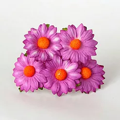 Букет средних ромашек "Сиреневый", 5 шт (Craft) Букет средних ромашек "Сиреневый", 5 шт (Craft)