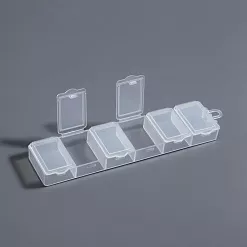 Контейнер для мелочей 6 ячеек, цвет прозрачный (Сима, 9863198) Контейнер для мелочей 6 ячеек, цвет прозрачный (Сима, 9863198)