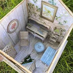 Набор для создания Pop-up конструкции "Garden House" (Stamperia) Набор для создания Pop-up конструкции "Garden House" (Stamperia)