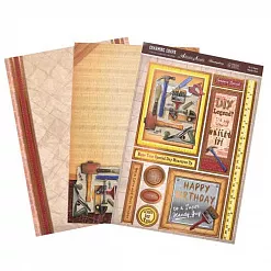 Набор для создания открытки "С днем рождения, дорогой!" Набор для создания открытки "С днем рождения, дорогой!"