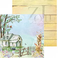 Бумага "Lady spring 3" (Zoju) Бумага "Lady spring 3" (Zoju)