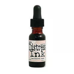 Заправка к подушечке Distress Ink "Tattered rose", 15 мл (Ranger) Заправка к подушечке Distress Ink "Tattered rose", 15 мл (Ranger)