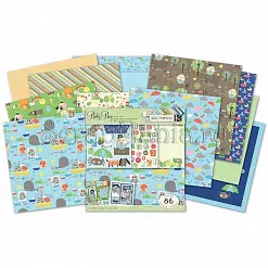 Набор для скрапбукинга "Комната для мальчика" (K&Company) Набор для скрапбукинга "Комната для мальчика" (K&Company)