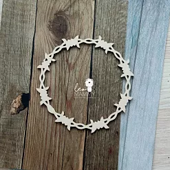 Украшение из чипборда "Кольцо из колючей проволоки" (LeoMammy) Украшение из чипборда "Кольцо из колючей проволоки" (LeoMammy)