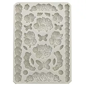 Молд 15х21 см "Shabby Rose" (Stamperia) Молд 15х21 см "Shabby Rose" (Stamperia)