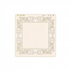 Украшение из чипборда "Ажурная рамка 2" (Mr.Painter) Украшение из чипборда "Ажурная рамка 2" (Mr.Painter)