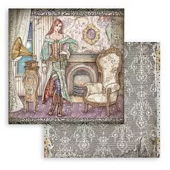 УЦЕНКА Бумага 30х30 см "Lady vagabond. Gramophone" (Stamperia) УЦЕНКА Бумага 30х30 см "Lady vagabond. Gramophone" (Stamperia)
