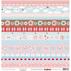 Бумага "Про любовь. P. S. Я тебя люблю" (ScrapBerry's) Бумага "Про любовь. P. S. Я тебя люблю" (ScrapBerry's)