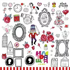 Бумага "Щелкунчик. Волшебство" (Polkadot) Бумага "Щелкунчик. Волшебство" (Polkadot)