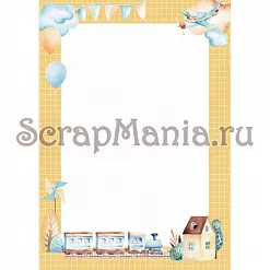 Электронные страницы для блокнотов "Веселый паровозик" (ScrapMania) Электронные страницы для блокнотов "Веселый паровозик" (ScrapMania)