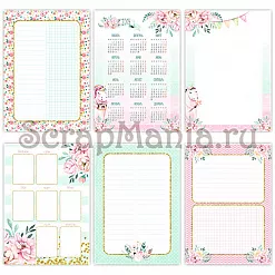 Электронные страницы для блокнотов "Розовые грезы. Единороги" (ScrapMania) Электронные страницы для блокнотов "Розовые грезы. Единороги" (ScrapMania)