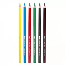 Набор акварельных карандашей "Premium aquarelle", 6 цветов (Brauberg) Набор акварельных карандашей "Premium aquarelle", 6 цветов (Brauberg)