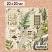 Калька 20х20 см "Заповедник 15", плотность 110 гр/м2 (ScrapMania) Калька 20х20 см "Заповедник 15", плотность 110 гр/м2 (ScrapMania)