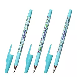 Ручка шариковая "Cars", синяя, 1 шт (Юнландия) Ручка шариковая "Cars", синяя, 1 шт (Юнландия)