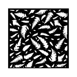 Трафарет 18х18 см "Forest. Лиственный фон" (Stamperia) Трафарет 18х18 см "Forest. Лиственный фон" (Stamperia)