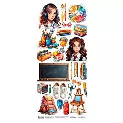 Бумага 13х27 см "Школьные истории 2. Для вырезания" (Fantasy) Бумага 13х27 см "Школьные истории 2. Для вырезания" (Fantasy)