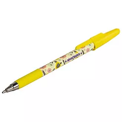 Ручка шариковая "Flowers", синяя, 1 шт (Юнландия) Ручка шариковая "Flowers", синяя, 1 шт (Юнландия)