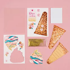 Набор для создания открытки-шейкера "Для тебя!" (АртУзор) Набор для создания открытки-шейкера "Для тебя!" (АртУзор)