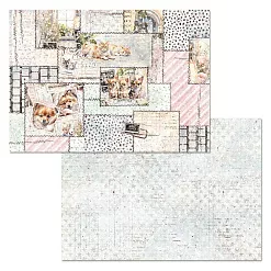 Набор бумаги А4 "Любимые пушистики", 12 листов (ScrapMania) Набор бумаги А4 "Любимые пушистики", 12 листов (ScrapMania)