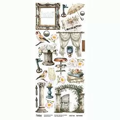 Бумага 13х27 см "Винтажная рапсодия 2" (Fantasy) Бумага 13х27 см "Винтажная рапсодия 2" (Fantasy)