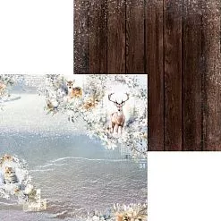 Бумага 30х30 см "Снежная даль. Лист 4" (Scrapodelie) Бумага 30х30 см "Снежная даль. Лист 4" (Scrapodelie)