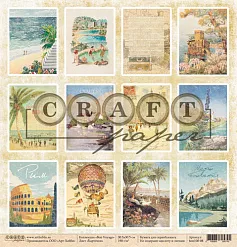 Бумага "Bon Voyage. Карточки" (CraftPaper) Бумага "Bon Voyage. Карточки" (CraftPaper)