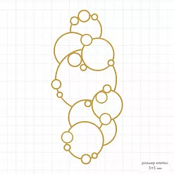 Нож "Пузырьки", 4,3х8,9 см (Mr.Painter) Нож "Пузырьки", 4,3х8,9 см (Mr.Painter)