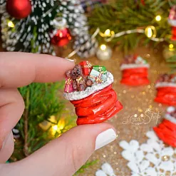 Миниатюра "Новый год. Мешок с подарками", 1 шт (Югарт) Миниатюра "Новый год. Мешок с подарками", 1 шт (Югарт)