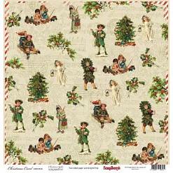 Бумага "Christmas Carol. Рождество" (ScrapBerry's) Бумага "Christmas Carol. Рождество" (ScrapBerry's)