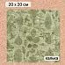 Калька 20х20 см "Заповедник 21", плотность 110 гр/м2 (ScrapMania) Калька 20х20 см "Заповедник 21", плотность 110 гр/м2 (ScrapMania)