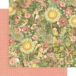Бумага "Garden goddess. Thoughtfully planted" (Graphic 45) Бумага "Garden goddess. Thoughtfully planted" (Graphic 45)