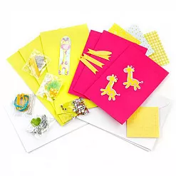 Набор для создания открыток "Весёлый жираф" (Magic Hobby) Набор для создания открыток "Весёлый жираф" (Magic Hobby)