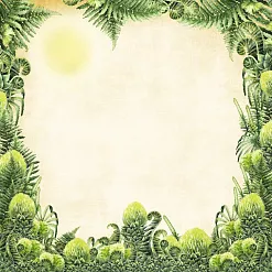 Бумага "Эра динозавров. Взгляд из чащи" (ScrapMania) Бумага "Эра динозавров. Взгляд из чащи" (ScrapMania)