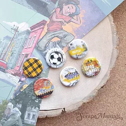 Набор фишек "Ребята с нашего двора" (ScrapMania) Набор фишек "Ребята с нашего двора" (ScrapMania)