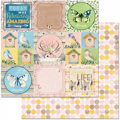 Бумага "Serendipity. Greetings" (BoBunny) Бумага "Serendipity. Greetings" (BoBunny)