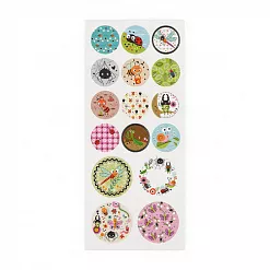 Наклейки 10х25 см с фольгированием "Насекомые" (Mr.Painter) Наклейки 10х25 см с фольгированием "Насекомые" (Mr.Painter)