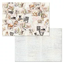 Набор бумаги А4 "Любимые пушистики", 12 листов (ScrapMania) Набор бумаги А4 "Любимые пушистики", 12 листов (ScrapMania)