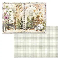 Набор бумаги А4 "Голос природы", 12 листов (ScrapMania) Набор бумаги А4 "Голос природы", 12 листов (ScrapMania)