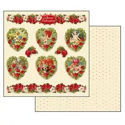 УЦЕНКА Бумага "Валентинка" (Stamperia) УЦЕНКА Бумага "Валентинка" (Stamperia)