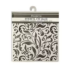 Трафарет 18х18 см "Rose Parfum. Texture" (Stamperia) Трафарет 18х18 см "Rose Parfum. Texture" (Stamperia)